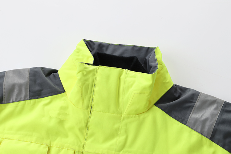 Men's 3 in 1 High Visibility Construction Safety Jacket 
