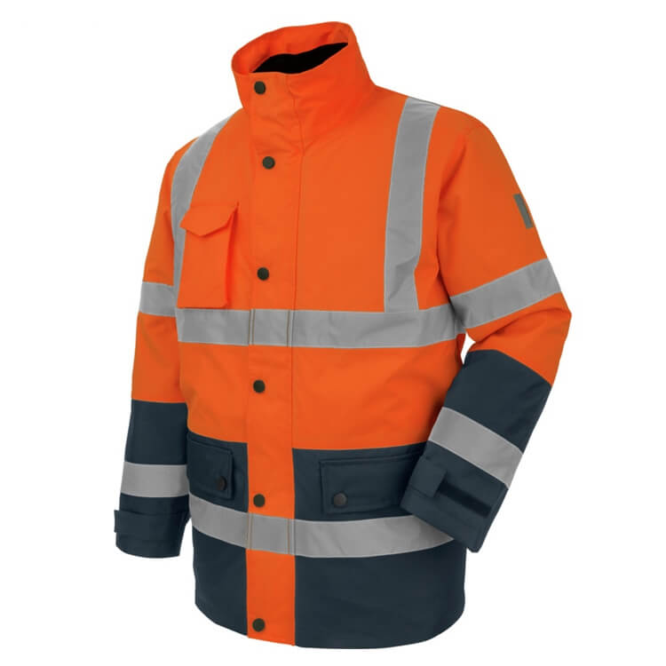 Men's Two Tone Reflective High Vis Work Clothes