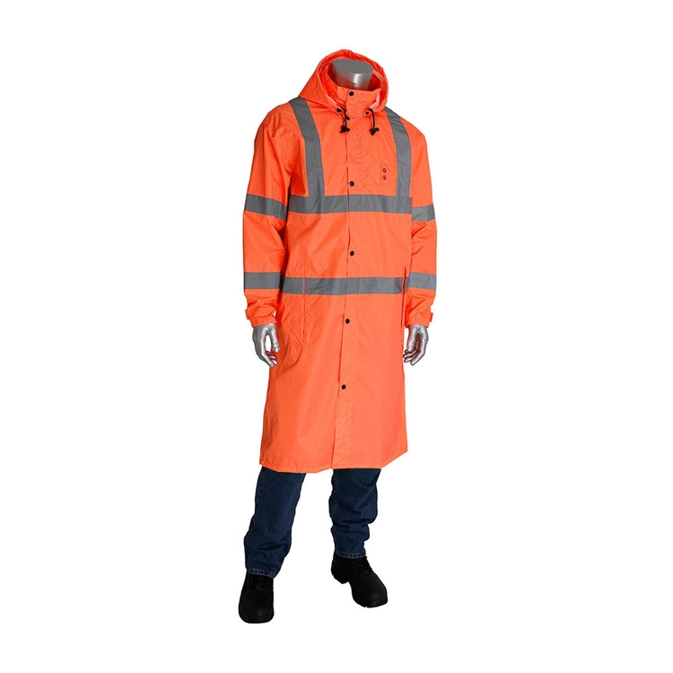 High visibility rain gear