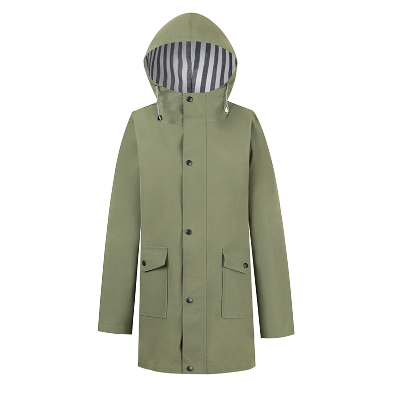 Hooded trench coat womens