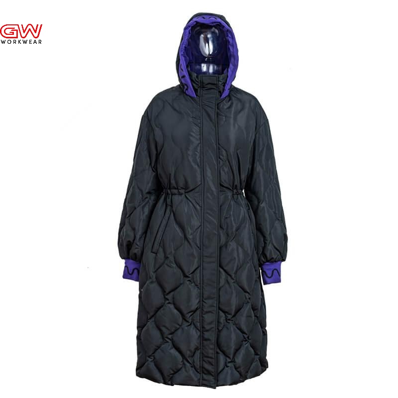 Women's quilted down parka