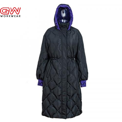 Women's quilted down parka