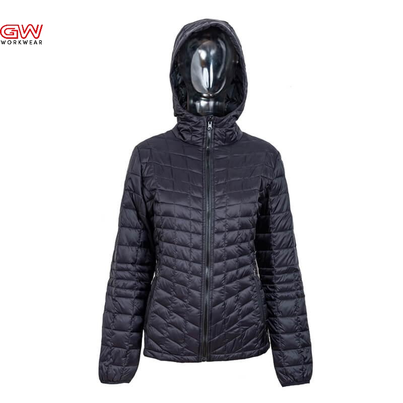Ladies' padded quilted jacket