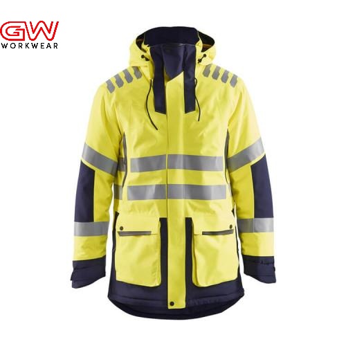 High visibility waterproof jacket