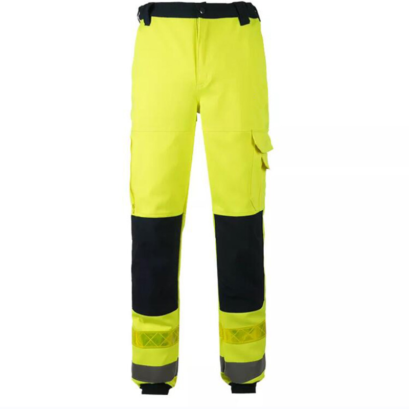 Pantalones reflectantes de alta visibilidad de nuevo diseño para hombres