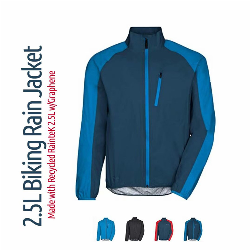 Nuevo diseño para hombre 's 2 . 5 capas chaqueta impermeable para ciclismo
